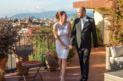 Cool Rooftop Wedding at Florence