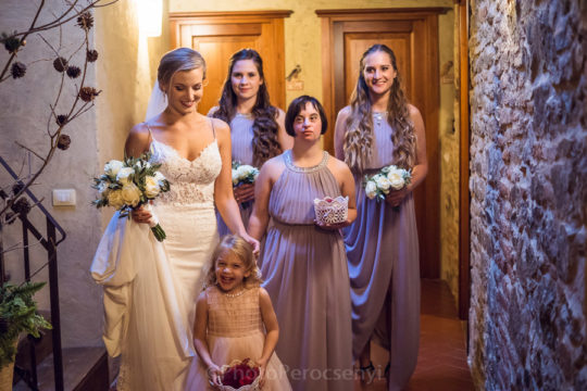 Country Chic Indoor Tuscan Wedding