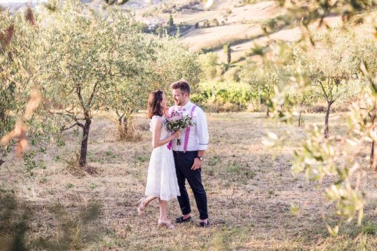 Vineyard Wedding at Agriturismo la Borriana Tuscany