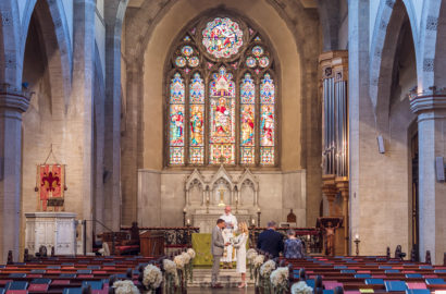 Protestant Wedding Ceremony in St James Church Florence